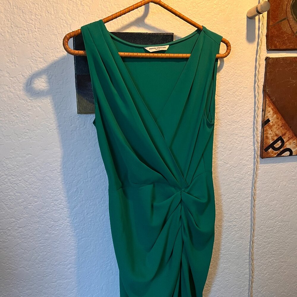 Amanda Uprichard (REVOLVE) Dark Green Dress Size Small